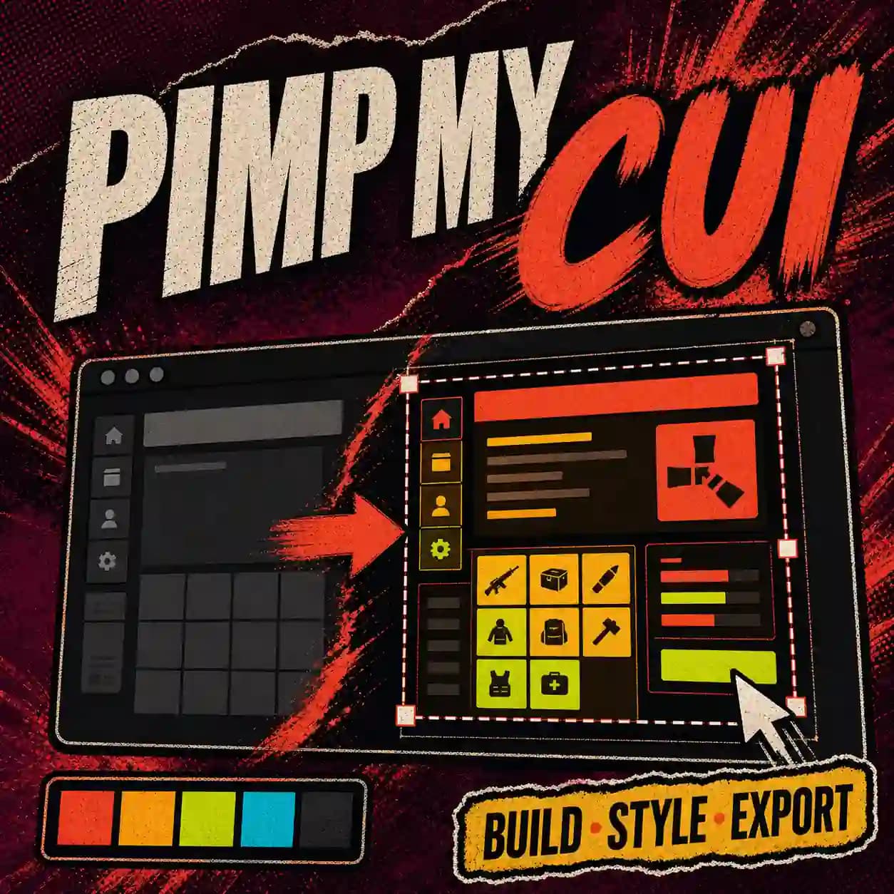 Cover PimpMyCUI montrant un runtime de package d’interface