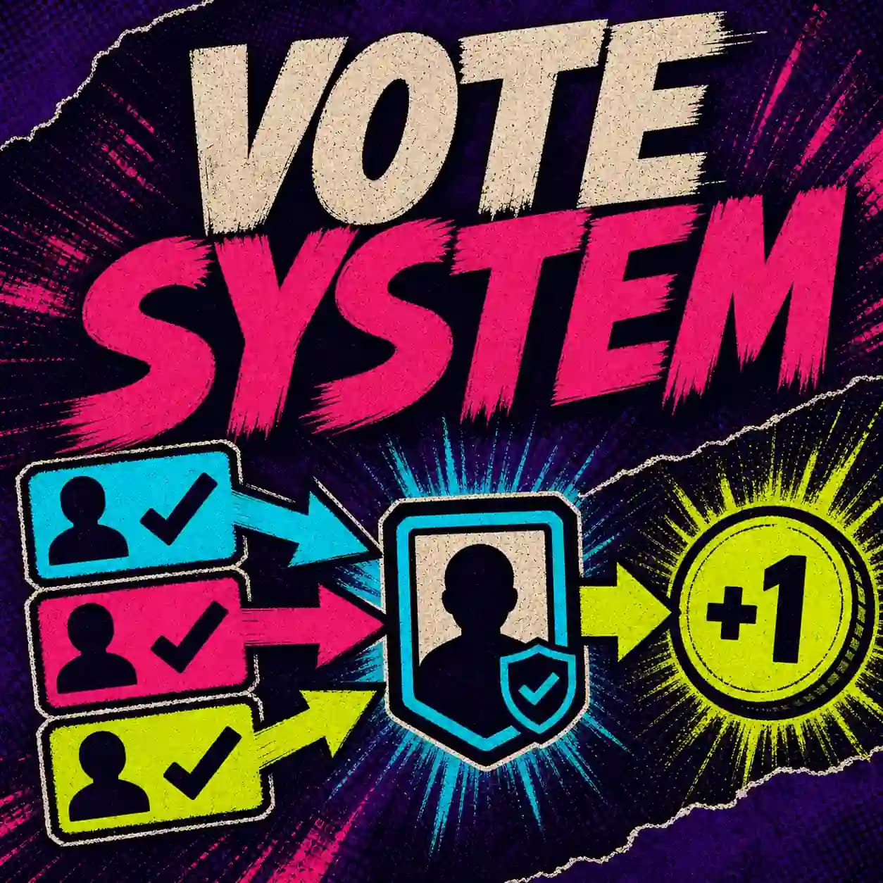 Cover Vote System montrant des votes fournisseurs attribués à un joueur